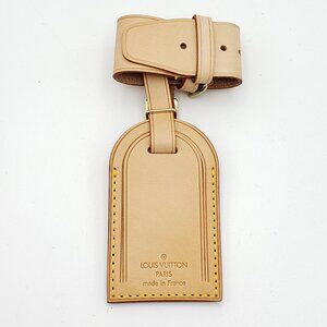 Authentic Louis Vuitton Luggage Tag/Name Tag-Made in France/Luxury Bag Accessory